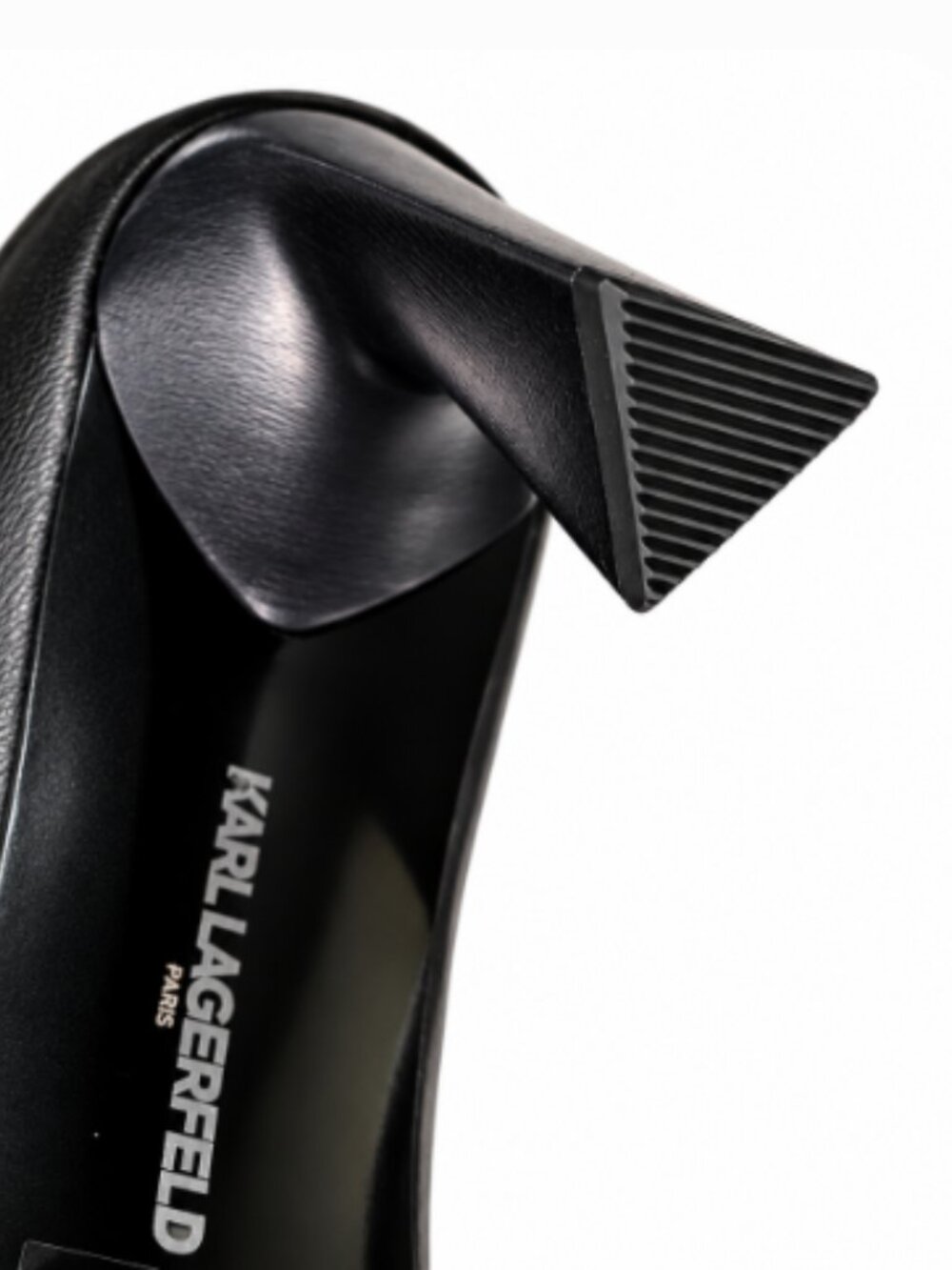 Karl Lagerfeld Paris Vica Heeled Bootie - Black - New - Picture 6 of 6